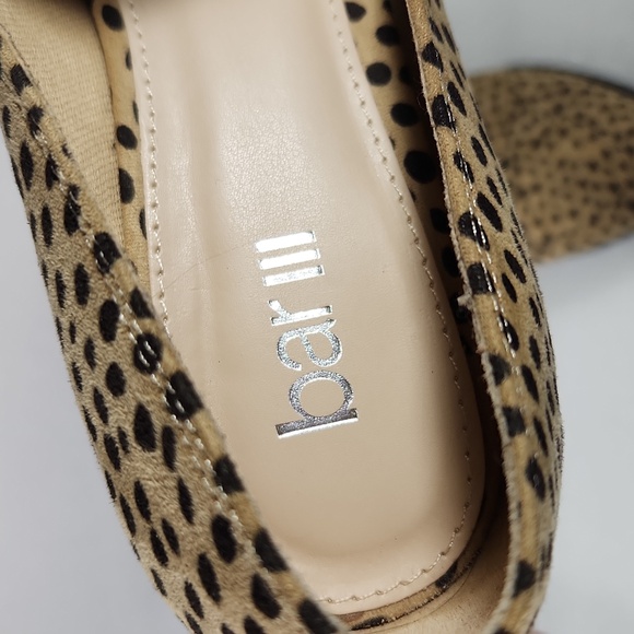 Bar III Cheetah Print Loafers Size 8 Classic Chic - Picture 5 of 12